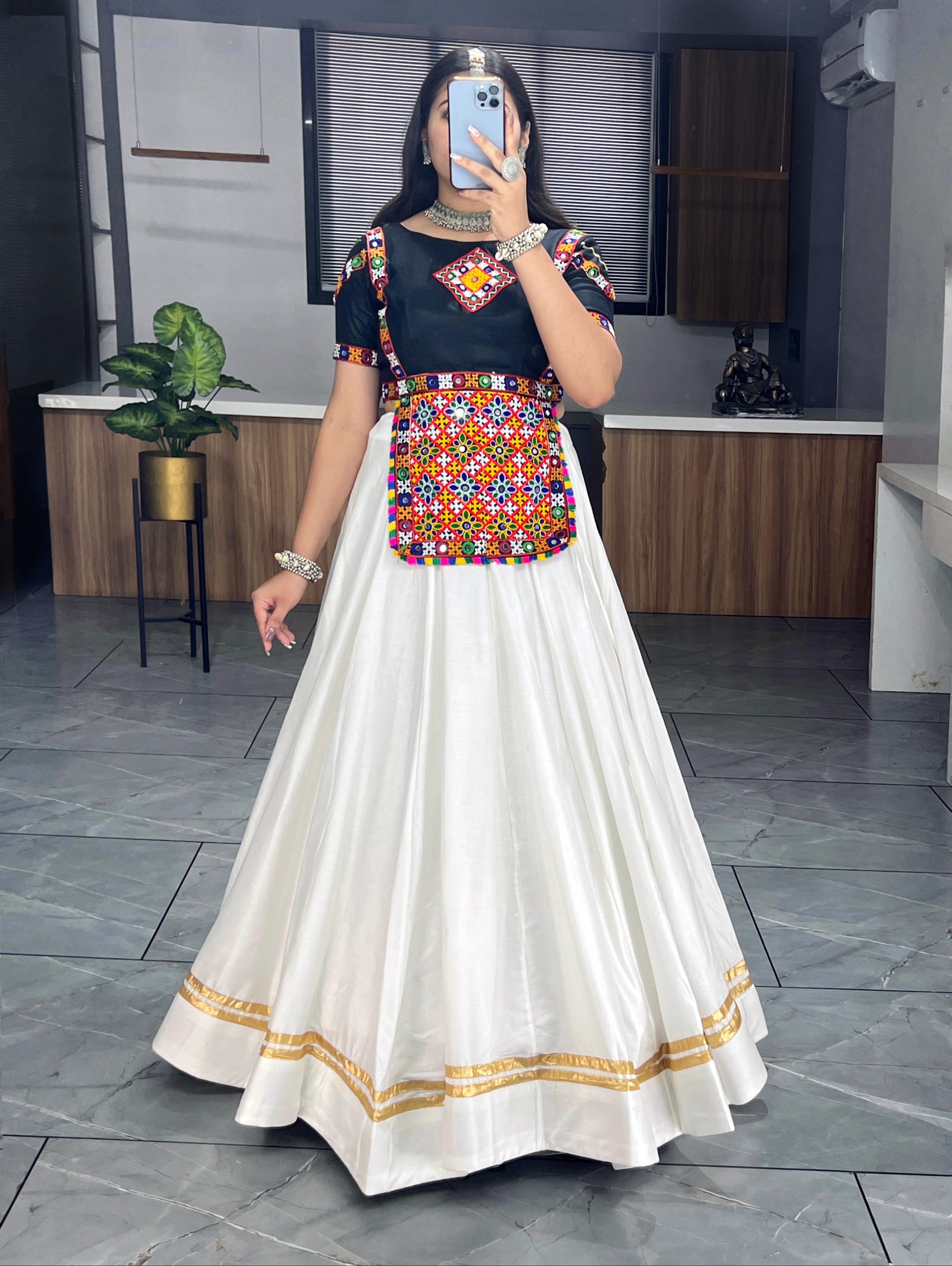 Ethnic Women Cotton Lehenga Setstrad